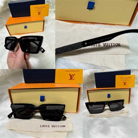 okulary louis vuitton czarne|Sunglasses Collection for Men .